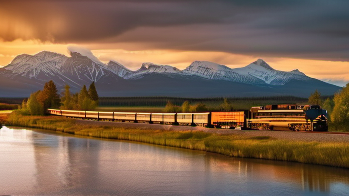 Across Canada by train