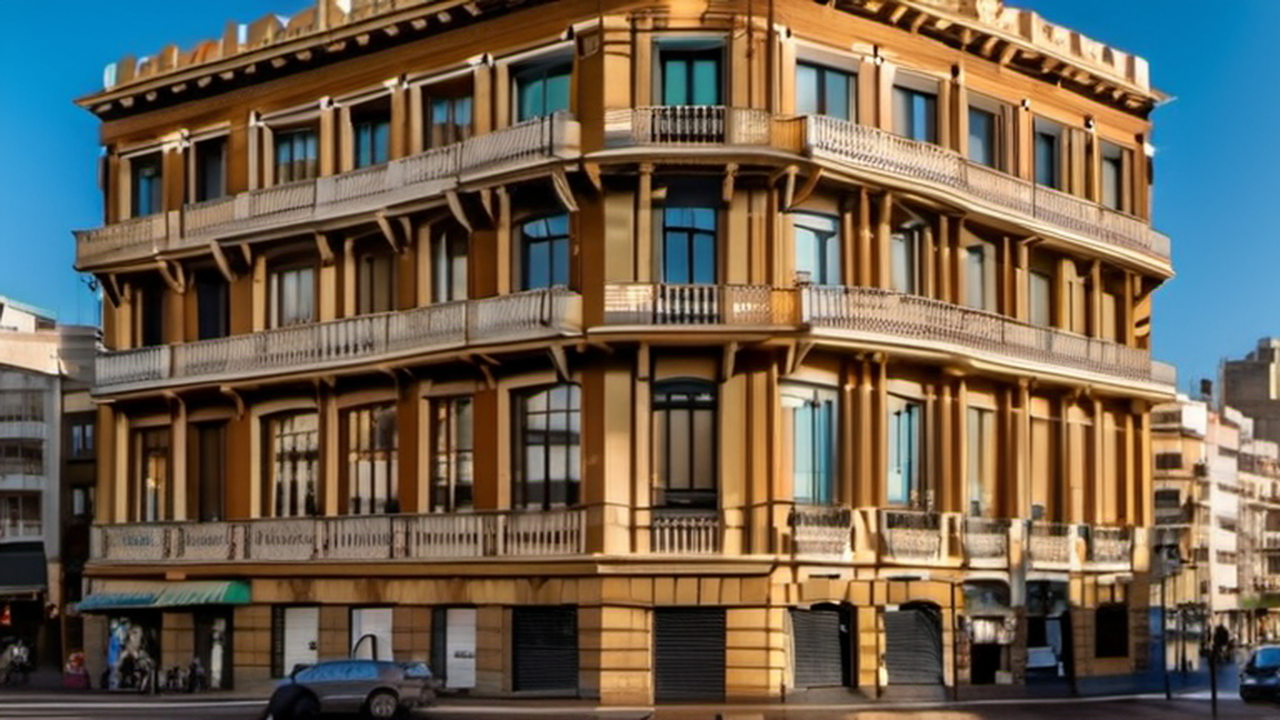 Along the Rambla of Montevideo